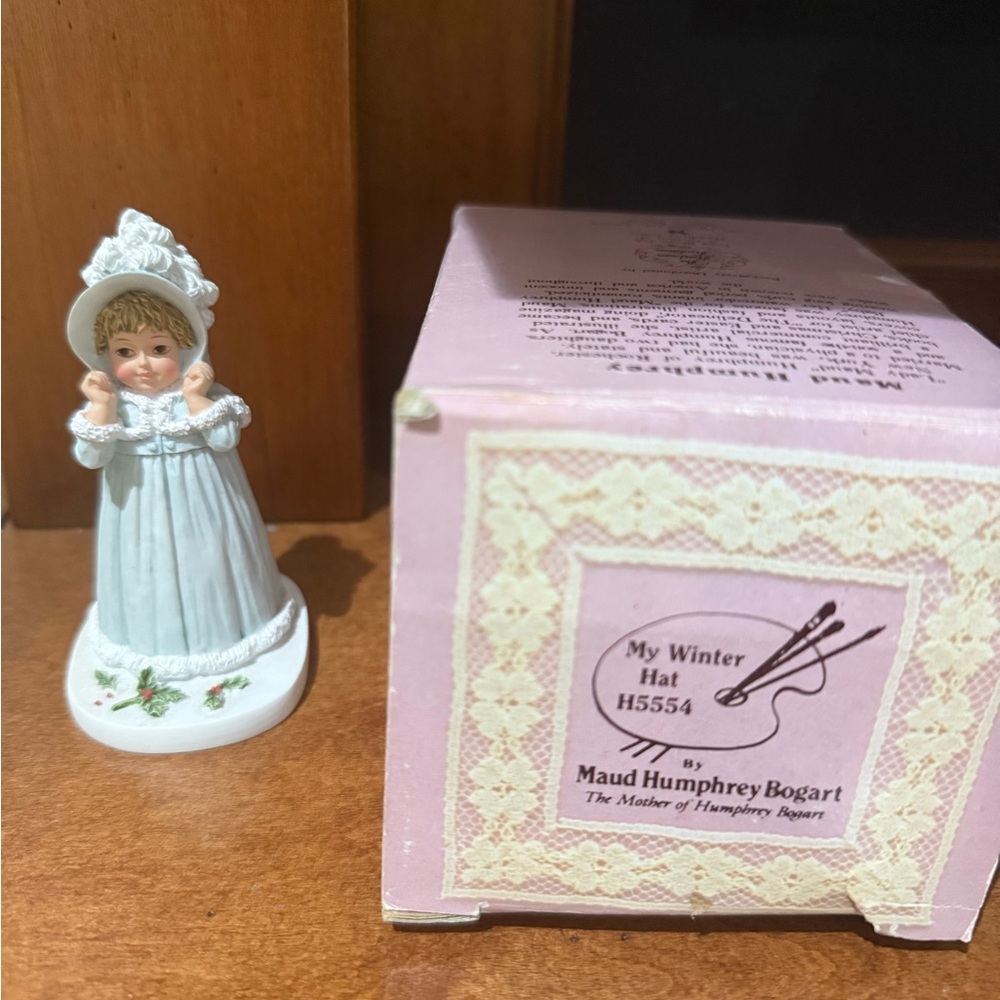 Maud Humphrey Bogart “ My Winter Hat” H5554. Collectible. Original box. EUC
